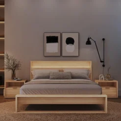 Nexera Queen Bedroom Set with Lighting (60