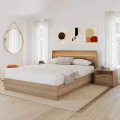 Nexera Queen Bedroom Set with Lighting (60