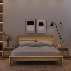 Nexera Queen Bedroom Set with Lighting (60