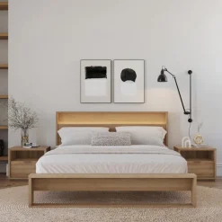 Nexera Queen Bedroom Set with Lighting (60