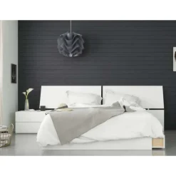 Nexera Queen Bedroom Set with Lighting (60") - 3 pcs -