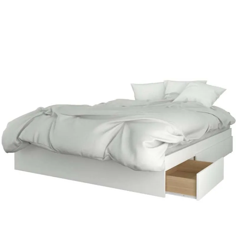 Nexera Queen Bedroom Set with Lighting (60") - 3 pcs -
