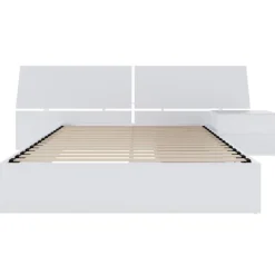 Nexera Queen 2-Drawer Storage Bedroom Set (60") - 3 pcs -