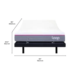Queen Electric Bed with Loop Mattress (60