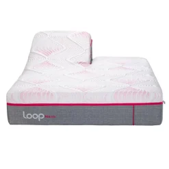 LOOP Queen Firm Split-Head Mattress-in-a-Box with Nano Pocket Coils - 60"