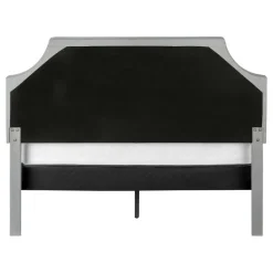 Monarch Queen Linen Bed with Headboard (60