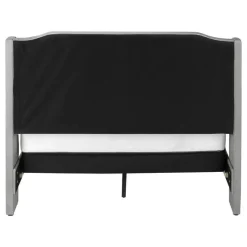 Monarch Queen Linen Bed with Headboard (60