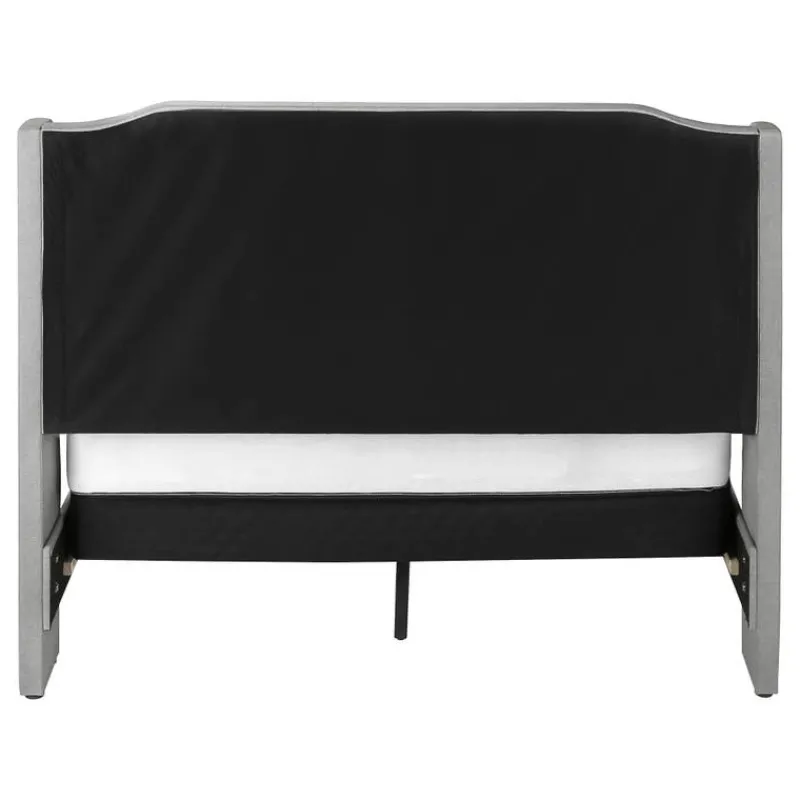 Monarch Queen Linen Bed with Headboard (60") -