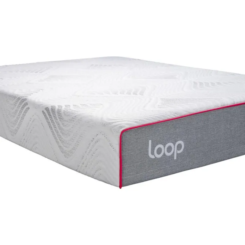 LOOP Queen Medium-Firm Memory Foam Mattress-in-a-Box - 60"