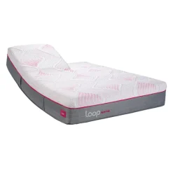 LOOP Queen Medium-Firm Split-Head Hybrid Mattress-in-a-Box - 60"