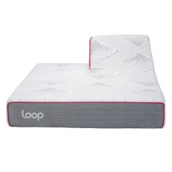 LOOP Queen Medium-Firm Split-Head Memory FoamMattress-in-a-Box - 60"
