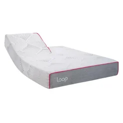 LOOP Queen Medium-Firm Split-Head Memory FoamMattress-in-a-Box - 60