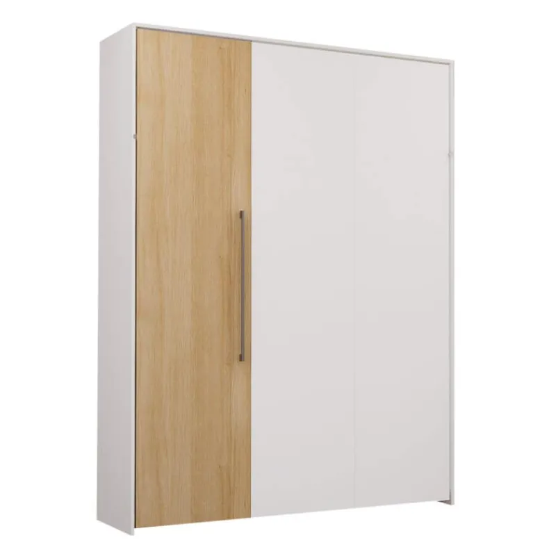 Queen Murphy Bed - White &