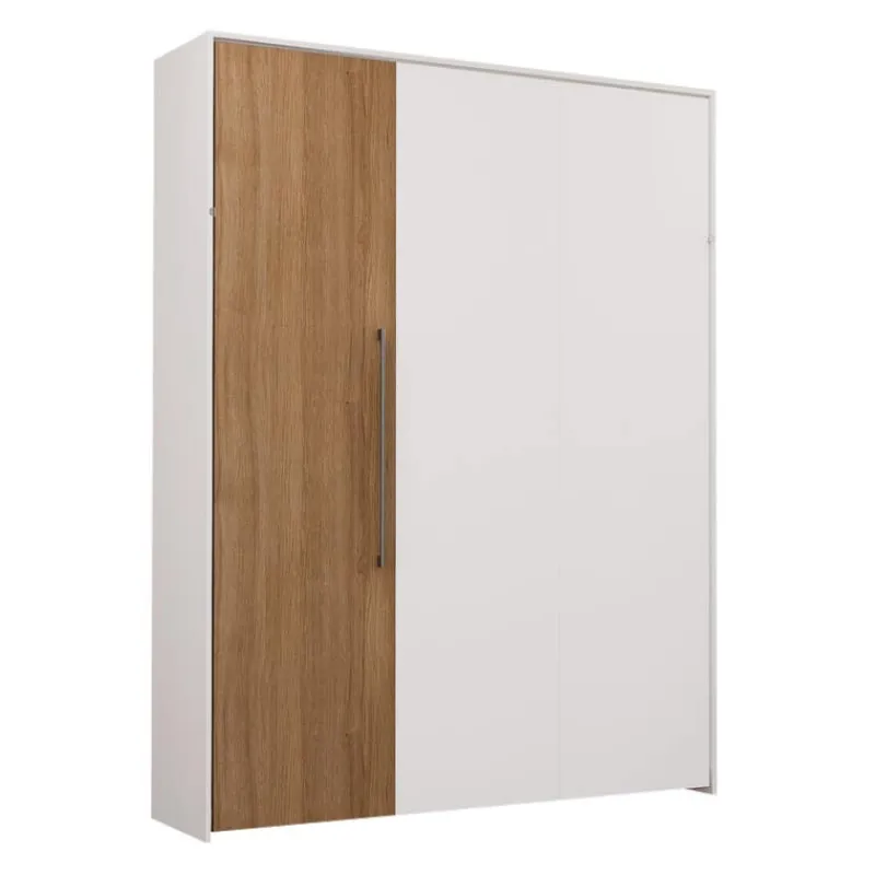 Queen Murphy Bed - White &