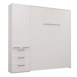 Queen Murphy Bed with Storage Unit -