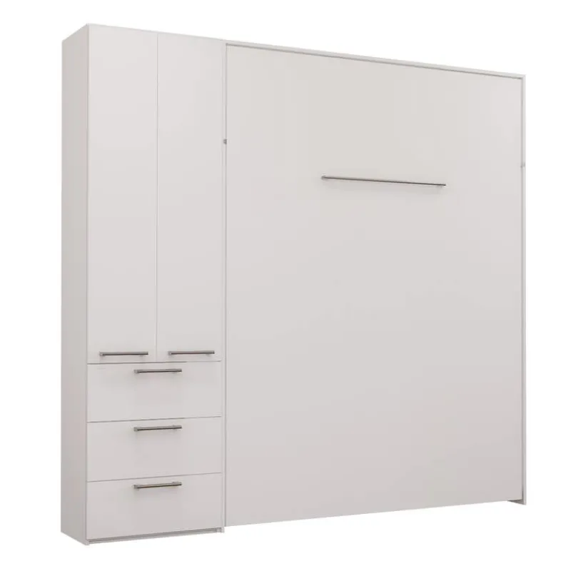 Queen Murphy Bed with Storage Unit -