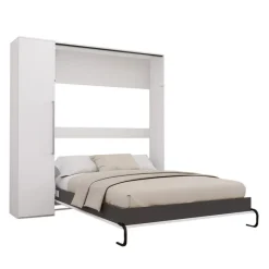 Queen Murphy Bed with Storage Unit -