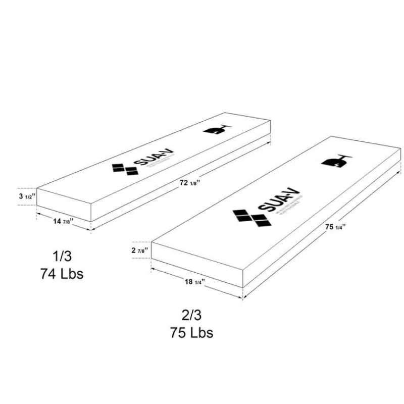 SUA-V Queen Platform Bed (60")