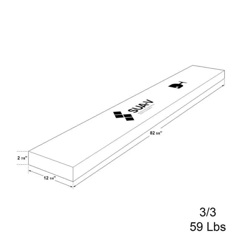 SUA-V Queen Platform Bed (60")