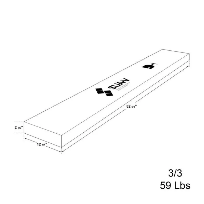SUA-V Queen Platform Bed (60")