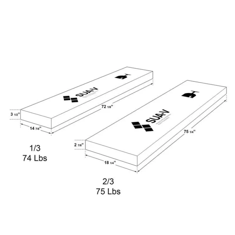 SUA-V Queen Platform Bed (60")