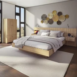 SUA-V Queen Platform Bed (60