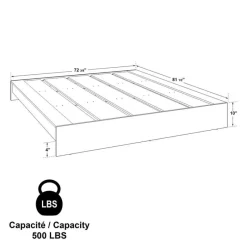 SUA-V Queen Platform Bed (60")