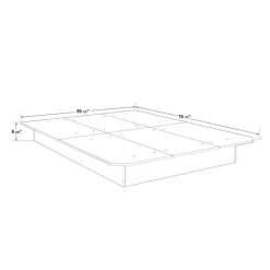 SUA-V Queen Platform Bed (60'')