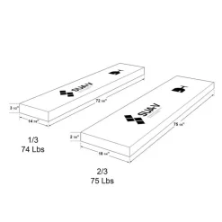 SUA-V Queen Platform Bed (60")