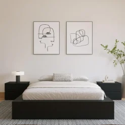 Nexera Queen Platform Bed (60