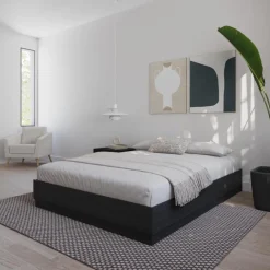 Nexera Queen Platform Bed (60") -