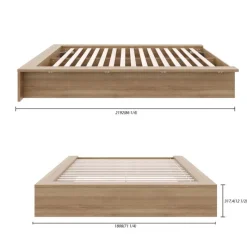 Nexera Queen Platform Bed (60