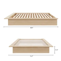 Nexera Queen Platform Bed (60
