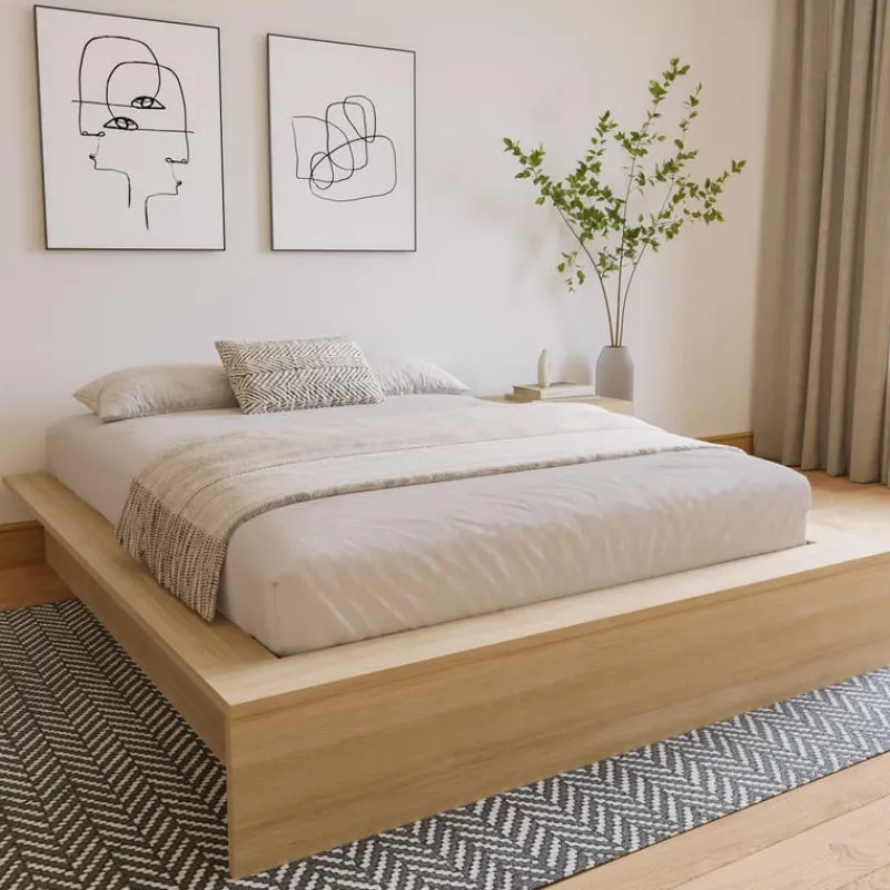 Nexera Queen Platform Bed (60") -