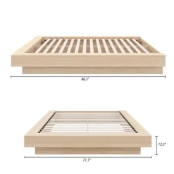 Nexera Queen Platform Bed (60