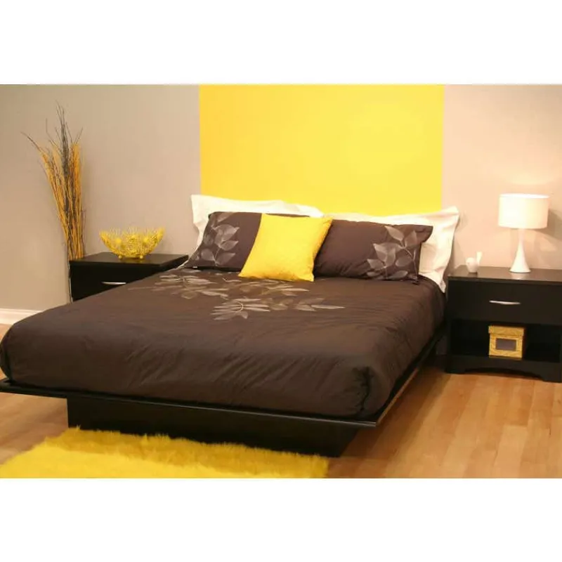 Meubles South Shore Queen Platform Bed (60'') - South Shore