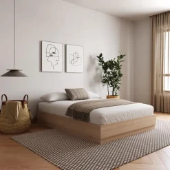 Nexera Queen Platform Bed -
