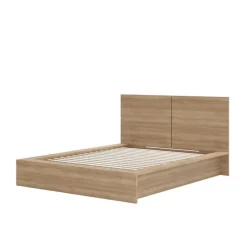 Nexera Queen Platform Bed with Headboard (60") -