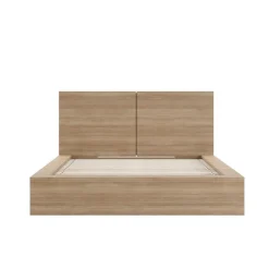 Nexera Queen Platform Bed with Headboard (60