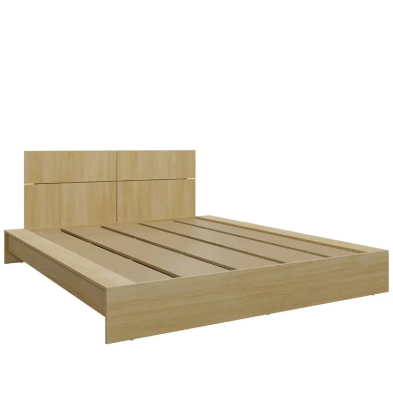 SUA-V Queen Platform Bed with Headboard (60")