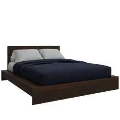 SUA-V Queen Platform Bed with Headboard (60