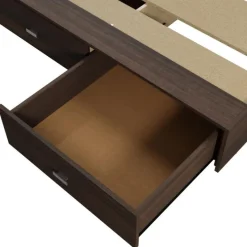 SUA-V Queen Platform Bed with Headboard (60