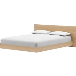 Nexera Queen Platform Bed with Headboard (60