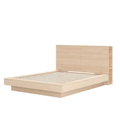 Nexera Queen Platform Bed with Headboard (60