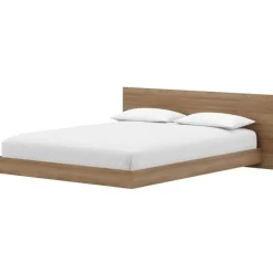Nexera Queen Platform Bed with Headboard (60") -