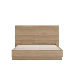 Nexera Queen Platform Bed with Headboard (60