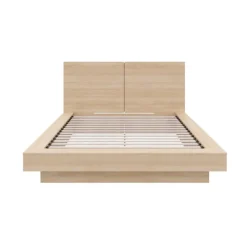 Nexera Queen Platform Bed with Headboard (60") -