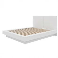 Nexera Queen Platform Bed with Headboard (60