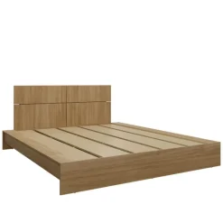 SUA-V Queen Platform Bed with Headboard (60