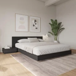 Nexera Queen Platform Bedroom Set (60") - 4 pcs -